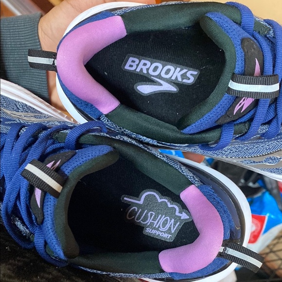 Saucony Echelon 9 “Indigo Grape” Size 9.5 With
Replacement Brooks Insoles - Picture 16 of 17